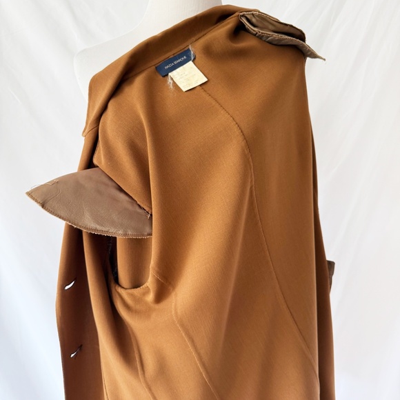 Vintage Piazza Sempione Long Wool Blazer Could also be worn as a dress Size 10 - Picture 11 of 12